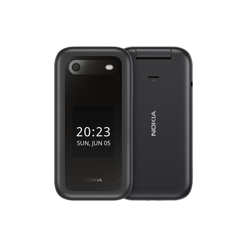 Nokia 2660 Flip 4G Dual SIM 48MB RAM 128MB - Black EU