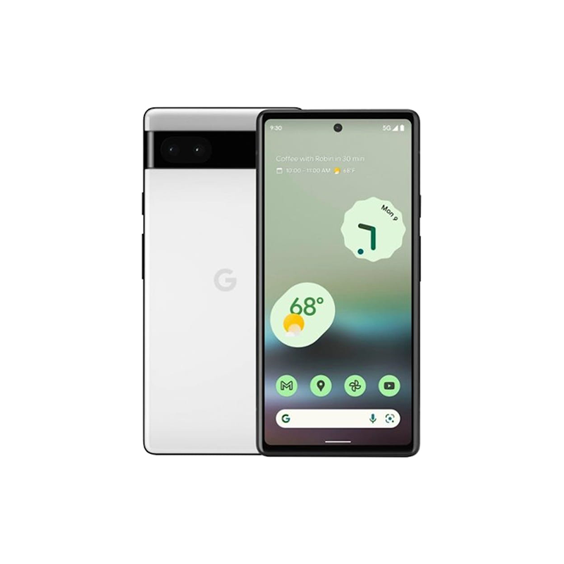Google Pixel 6a 5G Dual SIM 6GB RAM 128GB - Chalk White EU