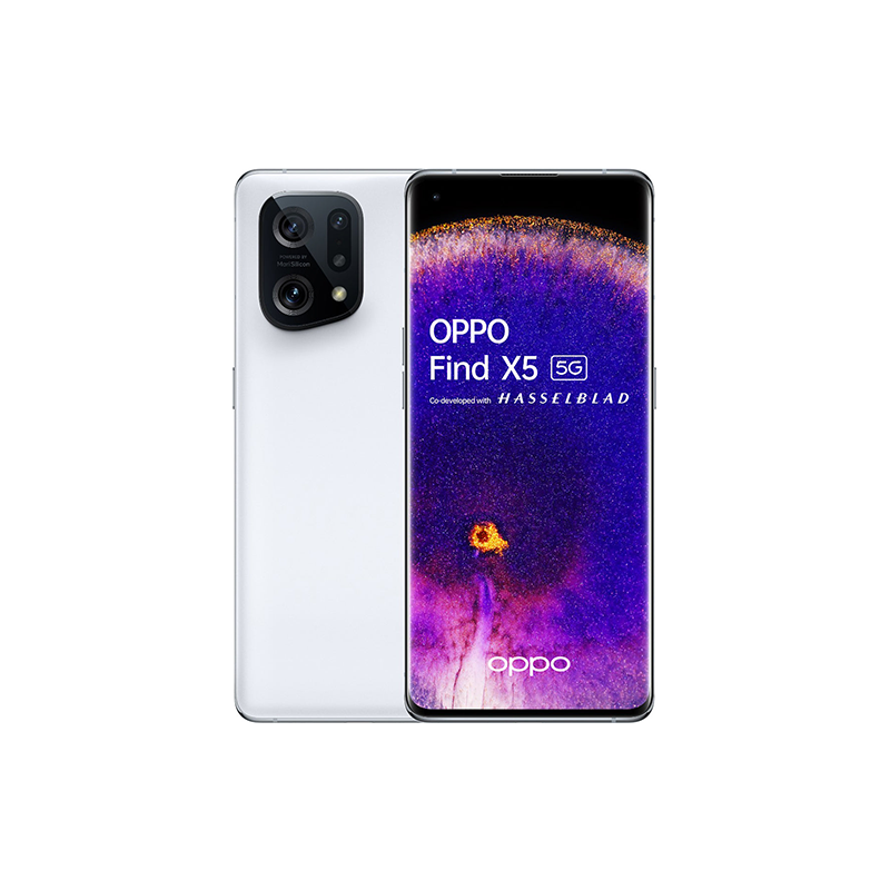 OPPO Find X5 5G Dual SIM 8GB RAM 256GB - White EU
