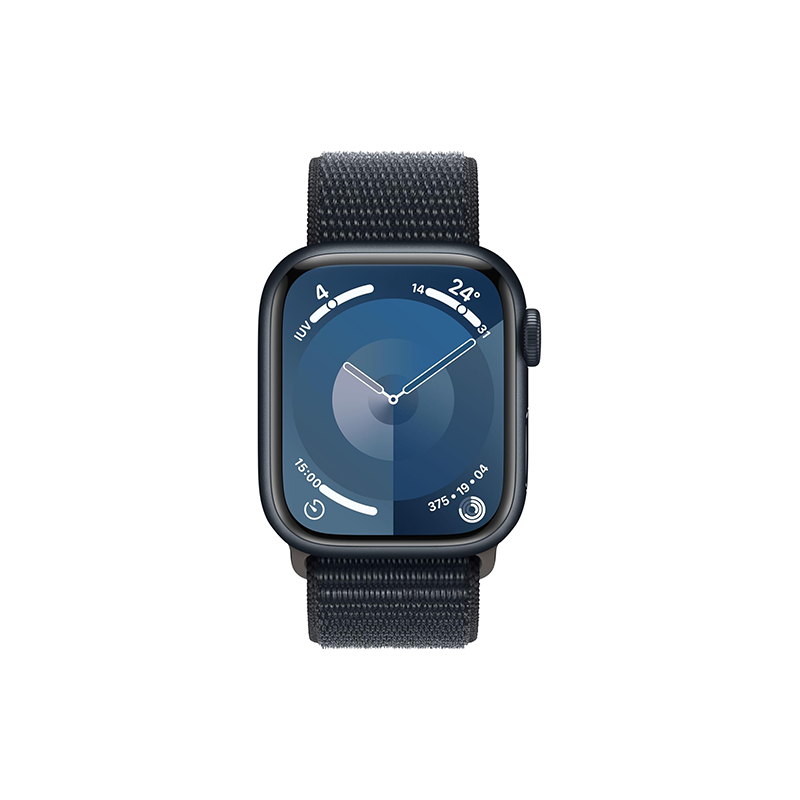 Apple Watch Series 9 GPS 41mm Midnight Aluminium Case Sport Loop - Midnight EU