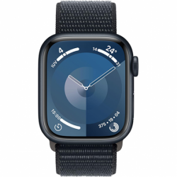 Apple Watch Series 9 GPS + Cellular 41mm Midnight Aluminium Case Sport Loop - Midnight EU