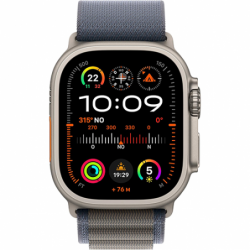 Apple Watch Ultra 2 GPS+Cellular 49mm Titanium Case Alpine Loop S - Blue EU