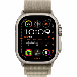 Apple Watch Ultra 2 GPS+Cellular 49mm Titanium Case Alpine Loop L - Olive EU