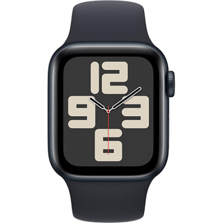 Apple Watch SE 2023 GPS 40mm Midnight Aluminum Case Sport Band M/L - Midnight EU