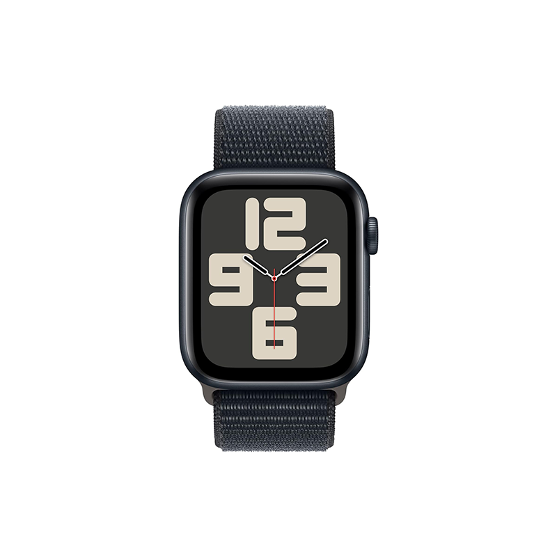 Apple Watch SE 2023 GPS 44mm Midnight Aluminum Case Sport Loop - Midnight EU