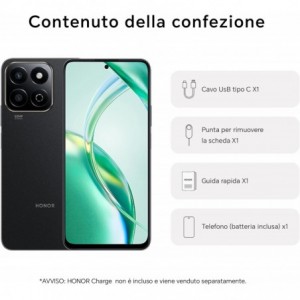 HONOR 200 Smart 5G Dual SIM 4GB RAM 256GB - Midnight Black EU