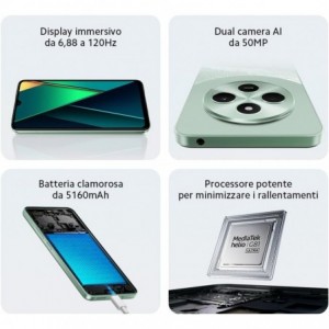Xiaomi POCO C75 4G Dual SIM 8GB RAM 256GB - Green EU