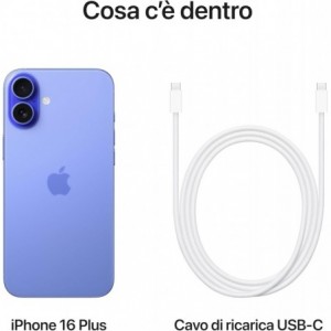 Apple iPhone 16 Plus 5G 8GB RAM 128GB - Ultramarine EU