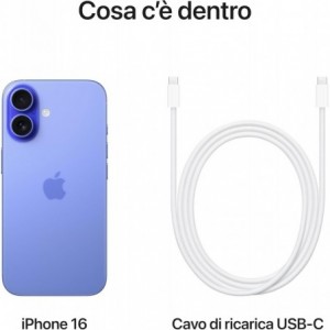 Apple iPhone 16 5G 8GB RAM 256GB - Ultramarine EU